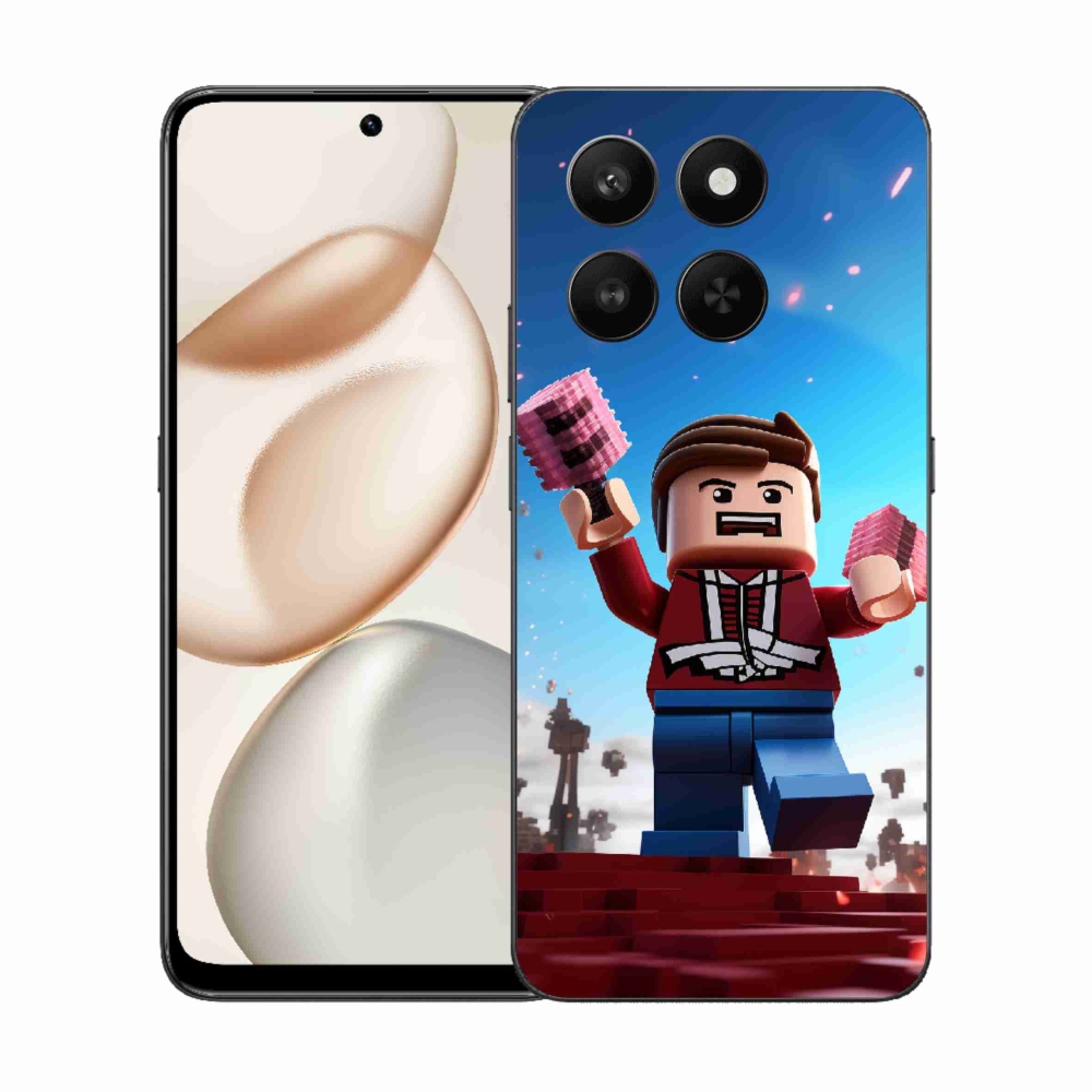 Zselés borítás mmCase a Honor 400 Smart 5G/4G/Honor X7d számára - roblox 2