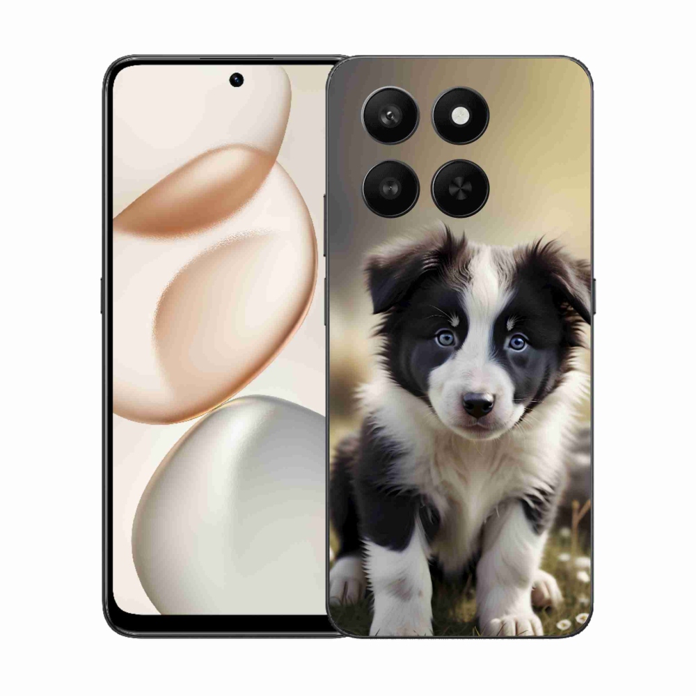 mmCase géltok az Honor 400 Smart 5G/4G/Honor X7d készülékhez – aranyos border collie