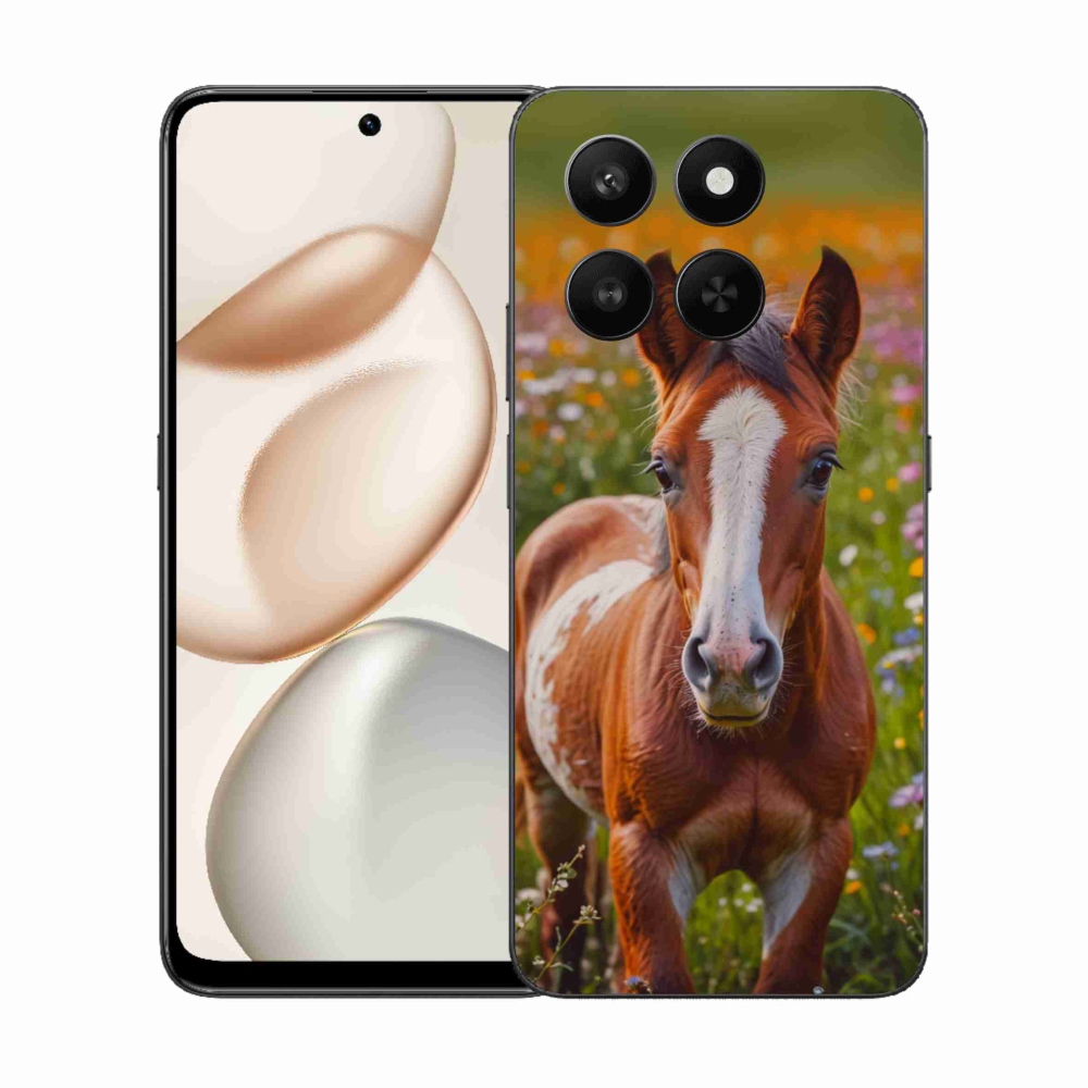 mmCase gél tok az Honor 400 Smart 5G/4G/Honor X7d készülékhez – aranyos csikó