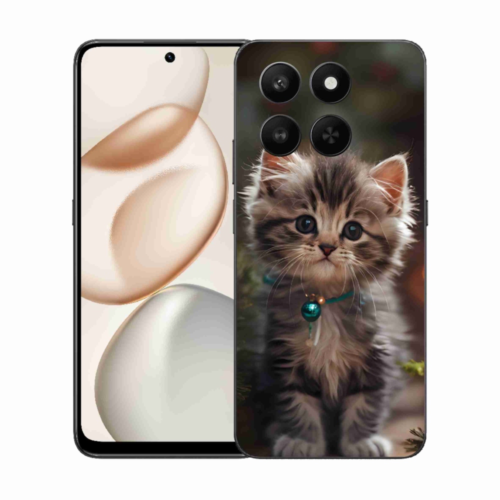 mmCase gél tok az Honor 400 Smart 5G/4G/Honor X7d készülékhez – aranyos cica 11