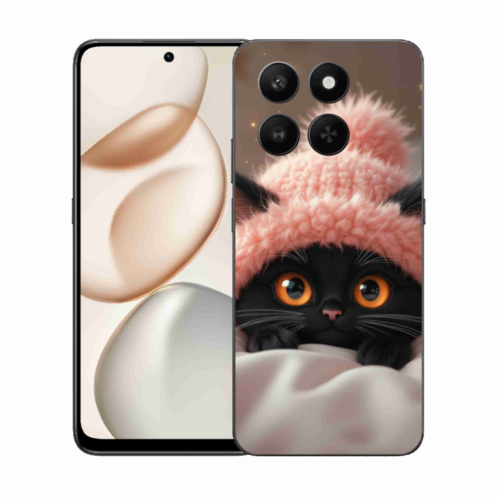 Gél borítás mmCase a Honor 400 Smart 5G/4G/Honor X7d számára - aranyos cica 7