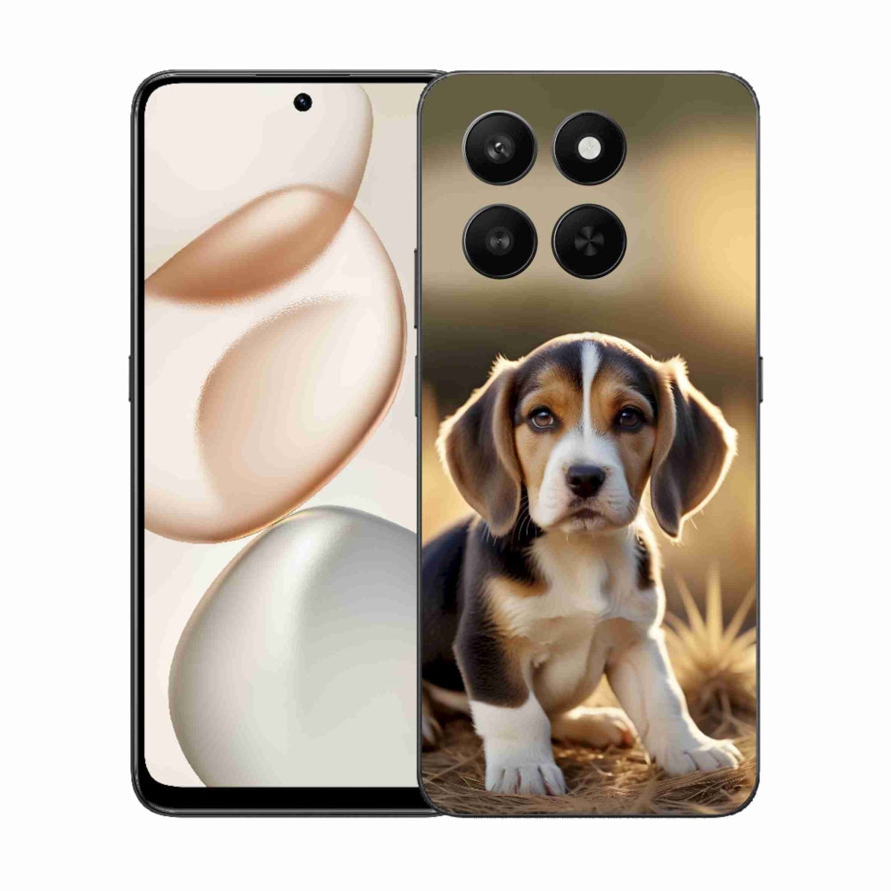 mmCase gél tok az Honor 400 Smart 5G/4G/Honor X7d készülékhez – aranyos beagle