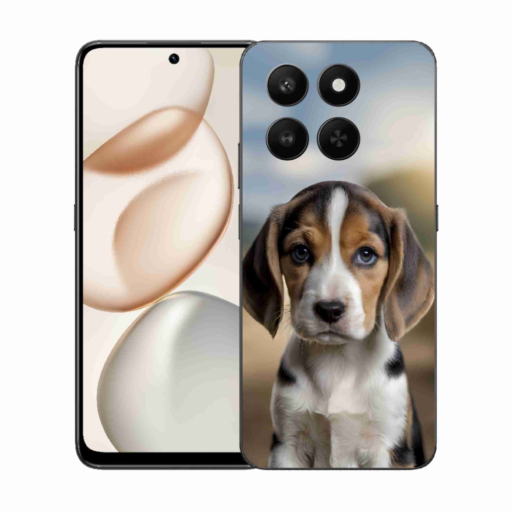 mmCase gél tok az Honor 400 Smart 5G/4G/Honor X7d készülékhez – aranyos beagle