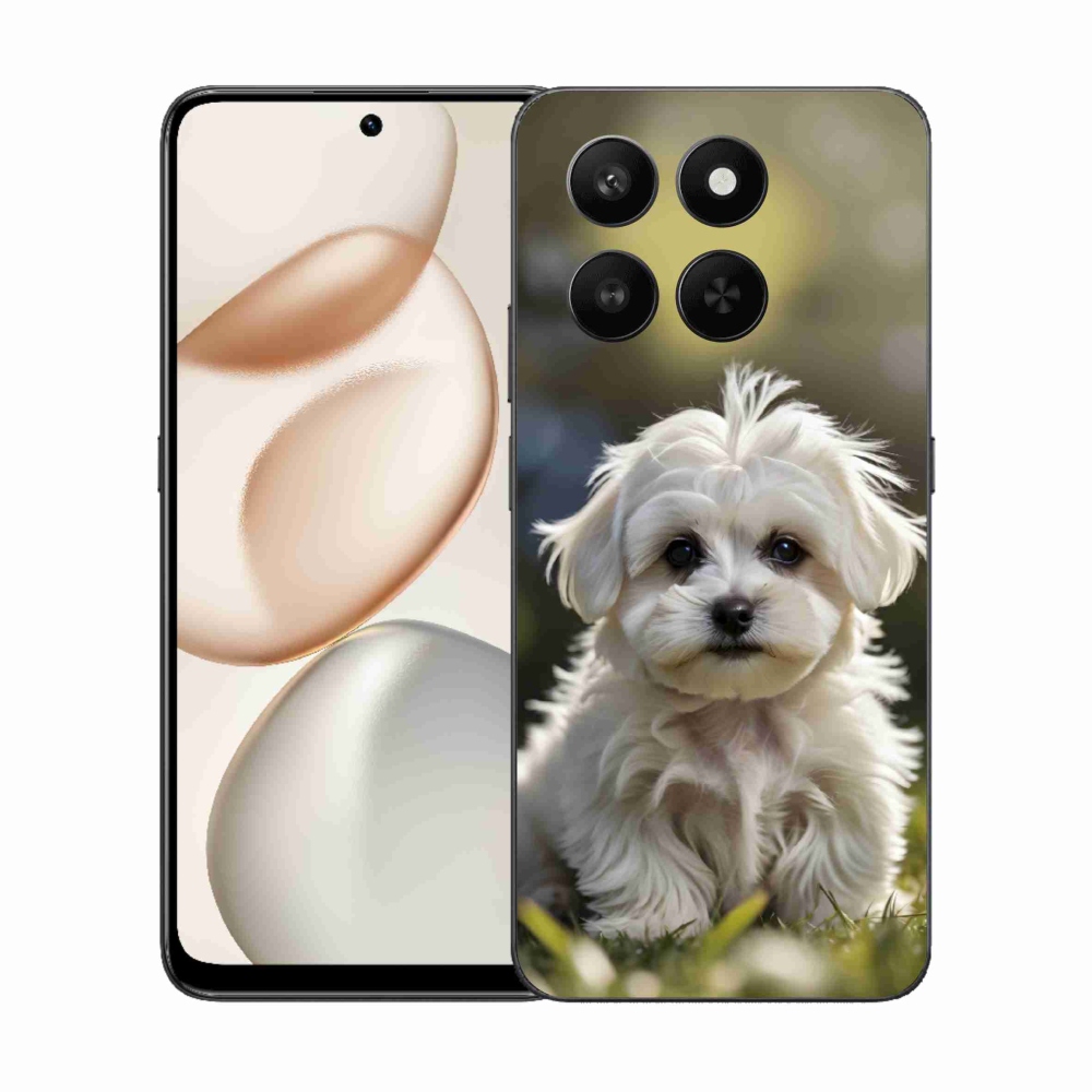 mmCase gél tok az Honor 400 Smart 5G/4G/Honor X7d készülékhez – aranyos máltai kutyus