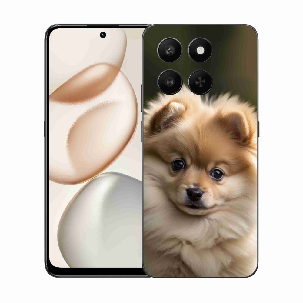 mmCase géltok az Honor 400 Smart 5G/4G/Honor X7d készülékhez – aranyos pomerániai 2