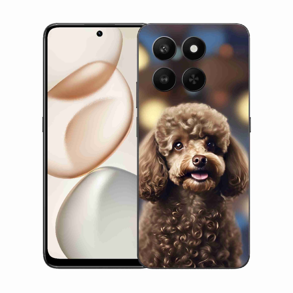 mmCase gél tok az Honor 400 Smart 5G/4G/Honor X7d készülékhez – aranyos pudli