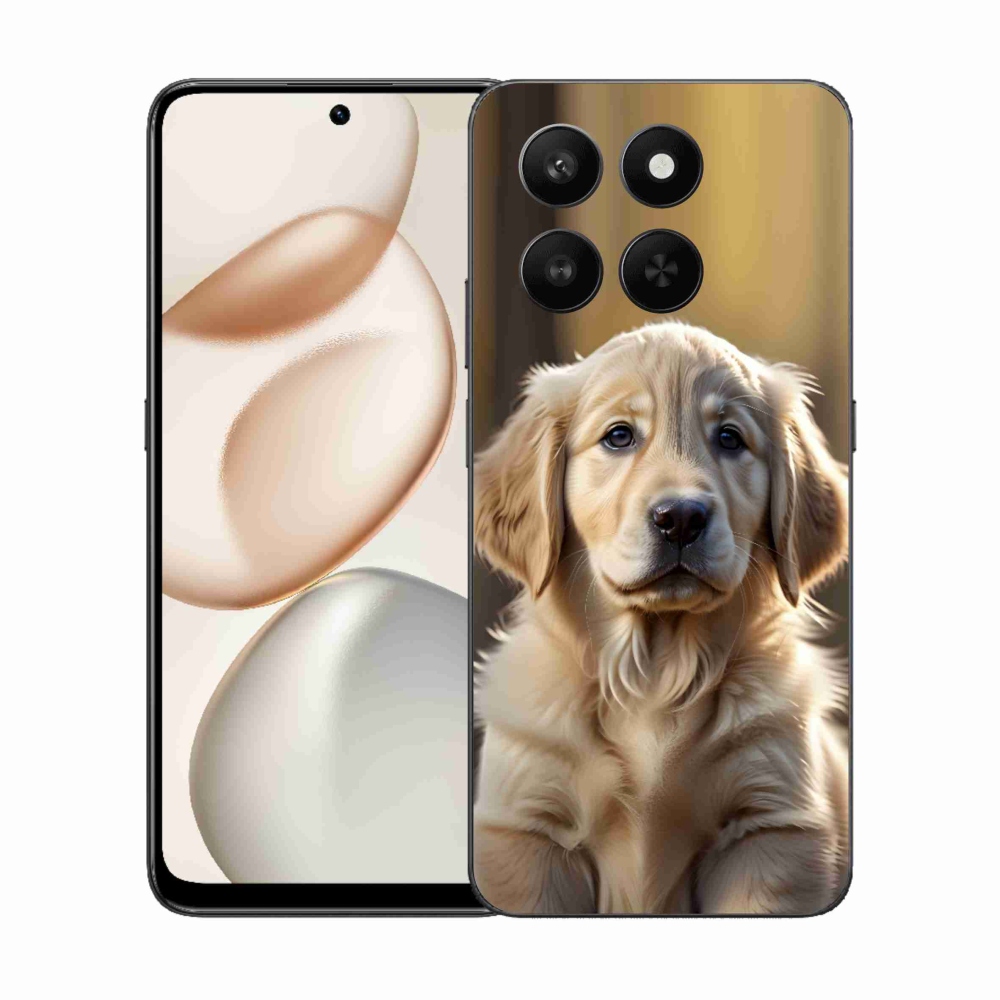 mmCase gél tok az Honor 400 Smart 5G/4G/Honor X7d készülékhez – aranyos arany retriever