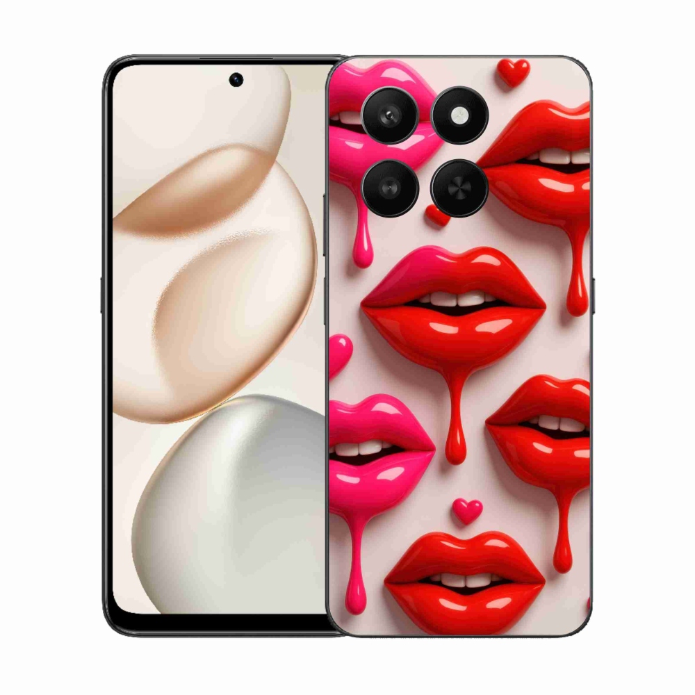Gél védőburkolat mmCase a Honor 400 Smart 5G/4G/Honor X7d készülékhez - Lips 2