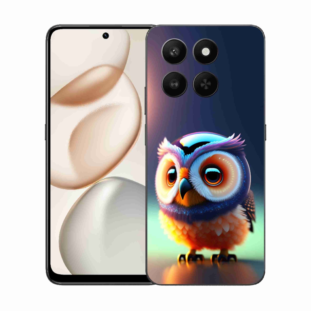 Zselés borítás mmCase a Honor 400 Smart 5G/4G/Honor X7d készülékhez - bagoly