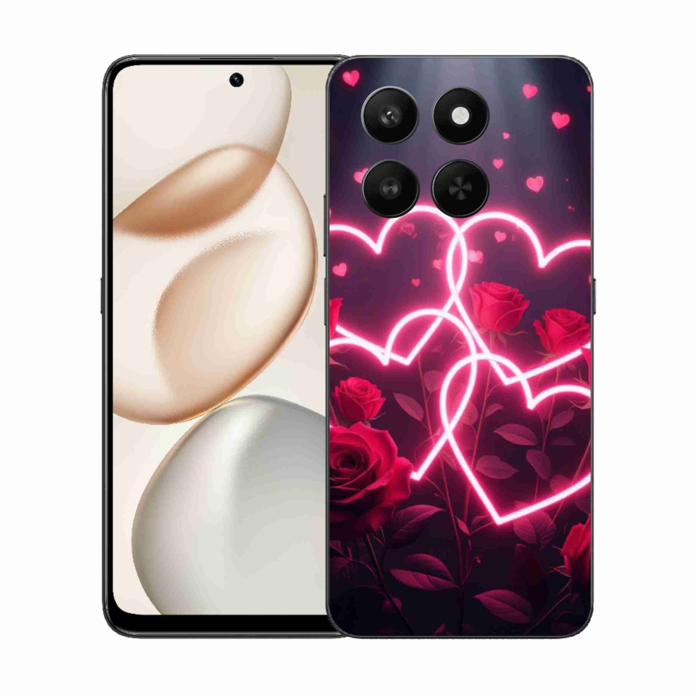Gél borító mmCase a Honor 400 Smart 5G/4G/Honor X7d készülékhez - Szerelem szíve