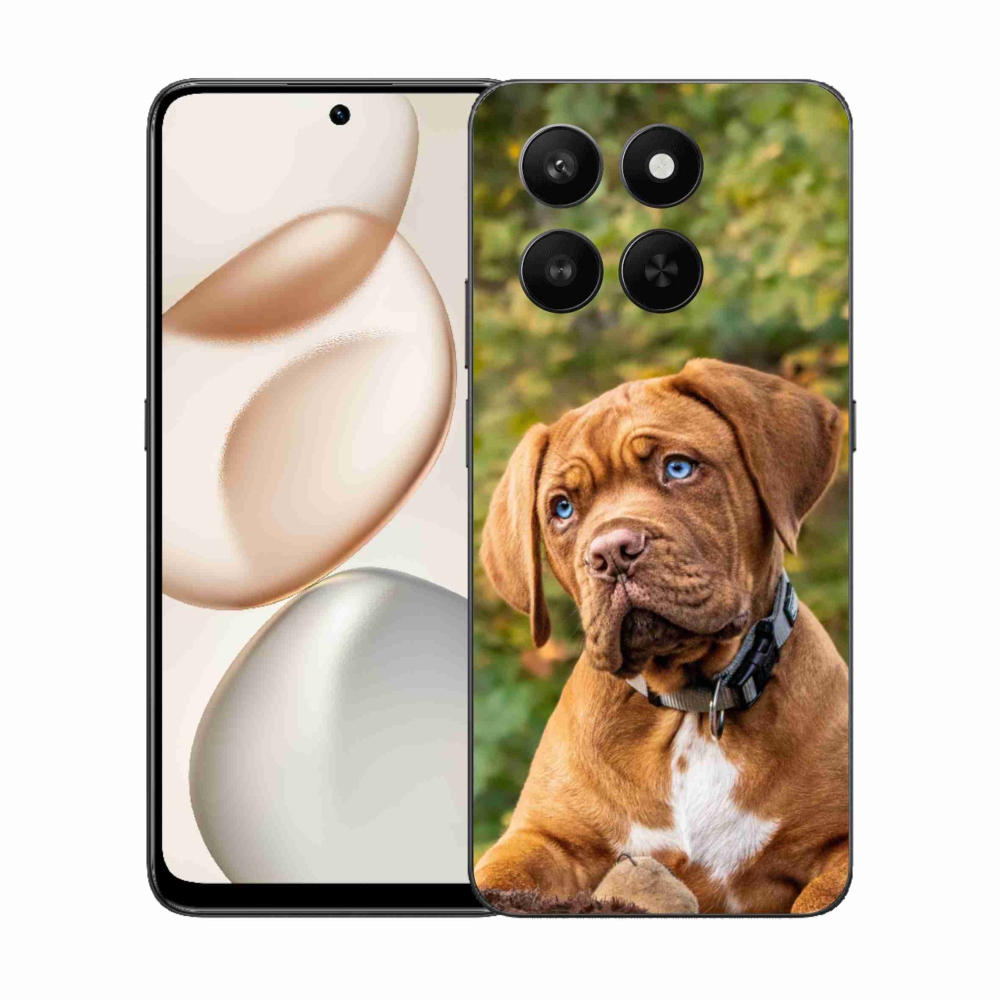 Zselés borítás mmCase a Honor 400 Smart 5G/4G/Honor X7d készülékhez - kölyökkutyakék