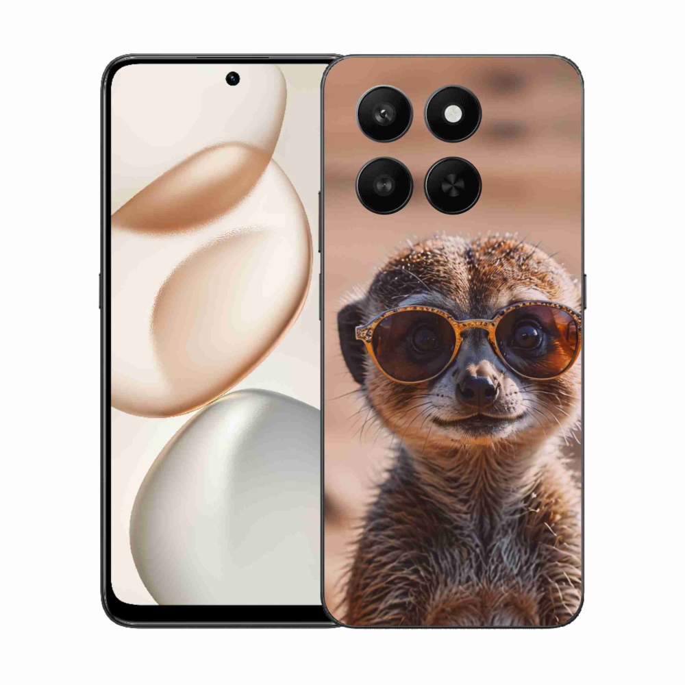 Gél borítás mmCase a Honor 400 Smart 5G/4G/Honor X7d számára - stílusos surikata