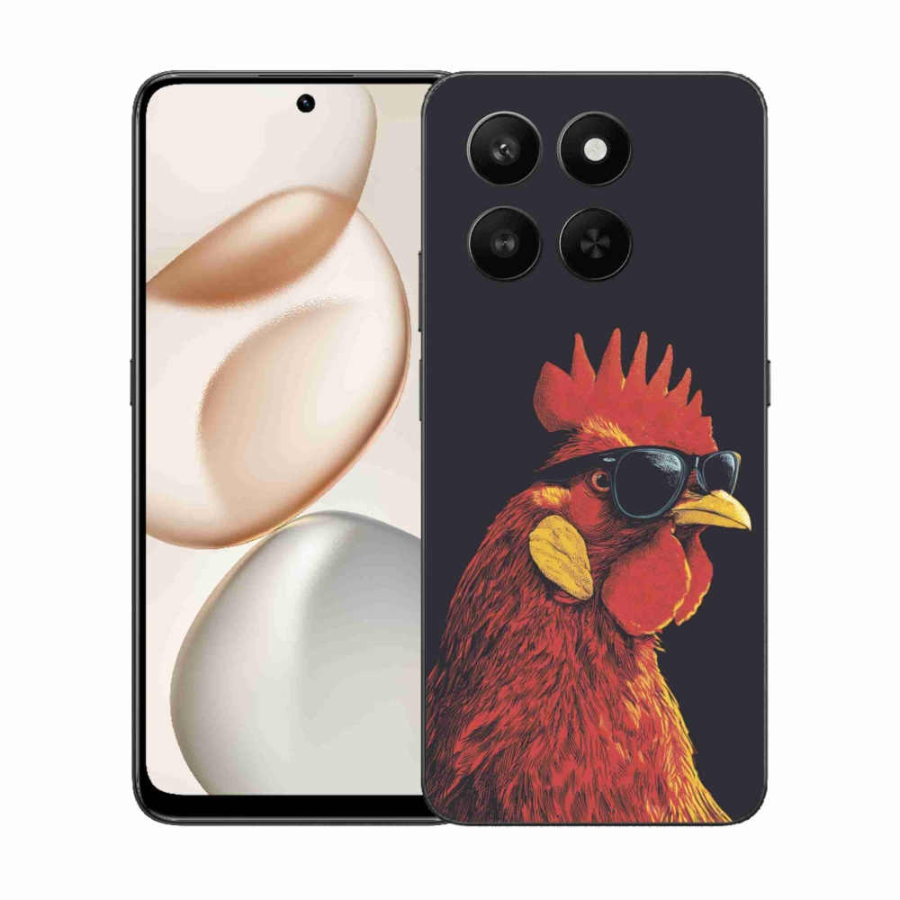 Zselés borítás mmCase a Honor 400 Smart 5G/4G/Honor X7d számára - stílusos csapolás