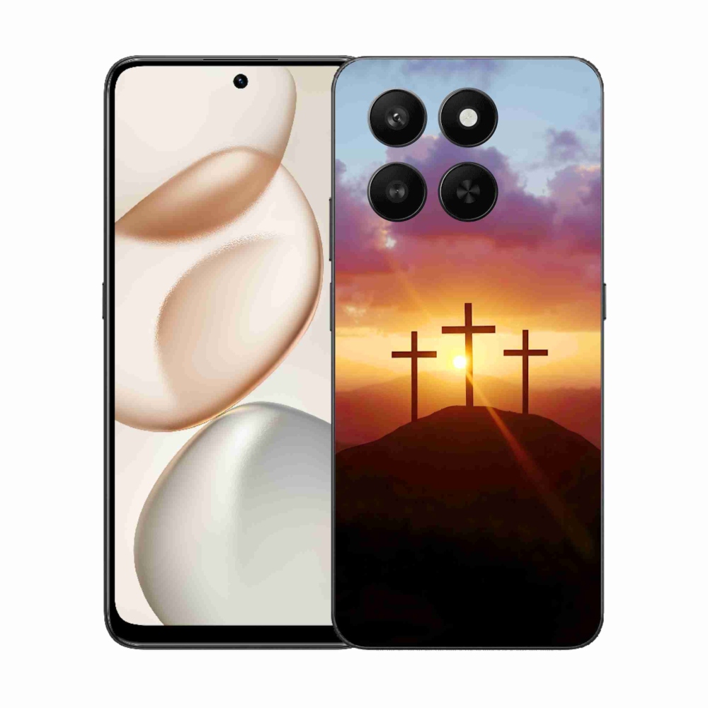 Zselés borítás mmCase a Honor 400 Smart 5G/4G/Honor X7d készülékhez - három kereszt