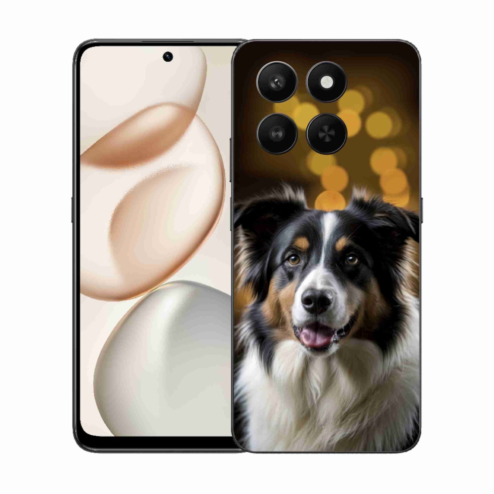 mmCase gél tok az Honor 400 Smart 5G/4G/Honor X7d készülékhez – mosolygós ausztrál juhászkutya