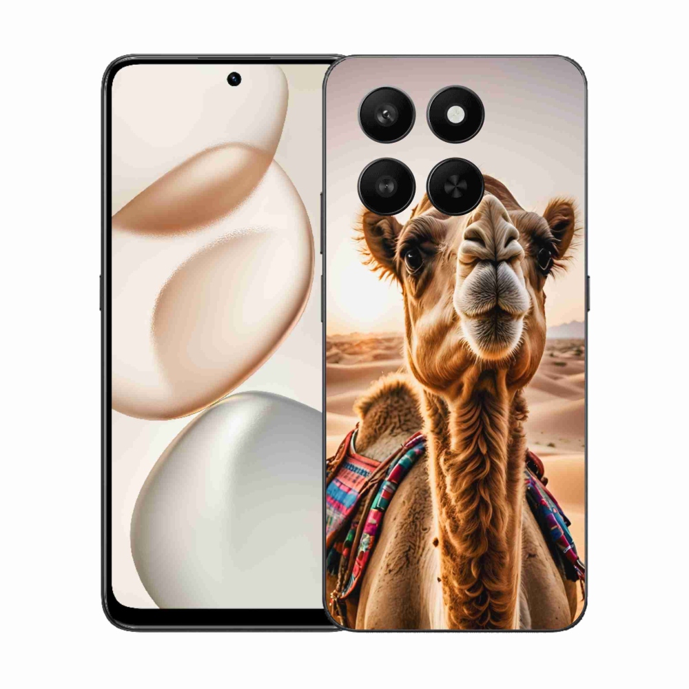 Zselés tok mmCase a Honor 400 Smart 5G/4G/Honor X7d készülékhez - teve színű