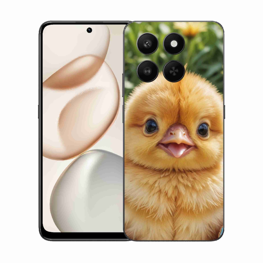 Zselés borítás mmCase a Honor 400 Smart 5G/4G/Honor X7d számára - boldog csaj