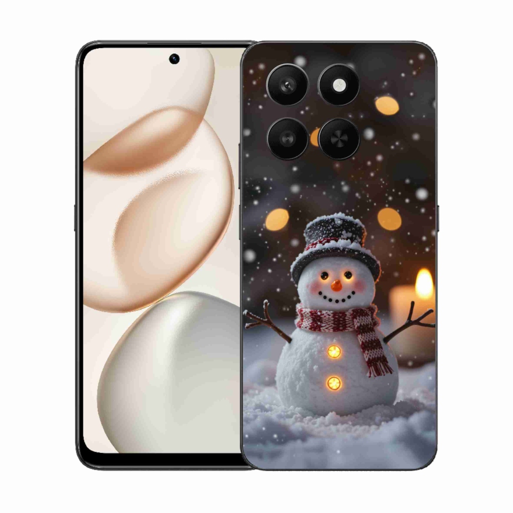 mmCase géltok az Honor 400 Smart 5G/4G/Honor X7d készülékhez – vidám hóember