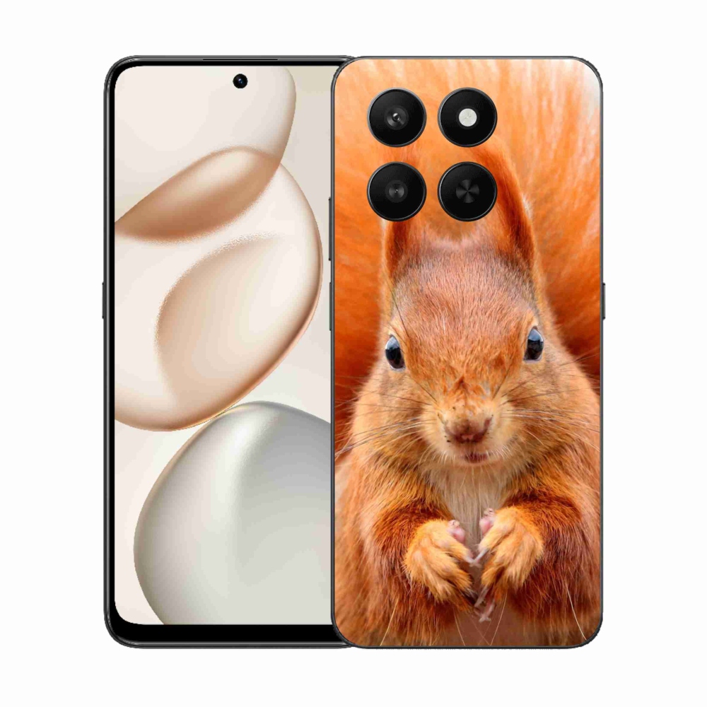 Zselés borítás mmCase a Honor 400 Smart 5G/4G/Honor X7d készülékhez - mókus