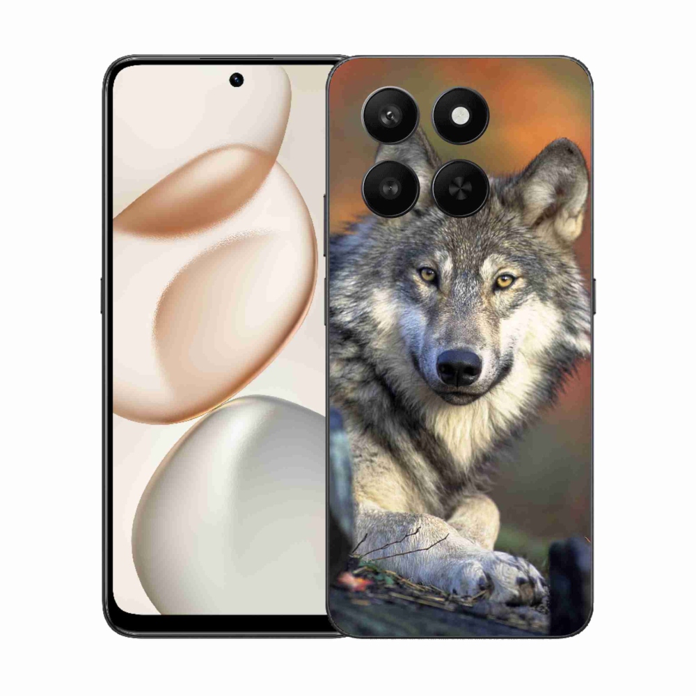 Zselés borítás mmCase a Honor 400 Smart 5G/4G/Honor X7d készülékhez - farkas