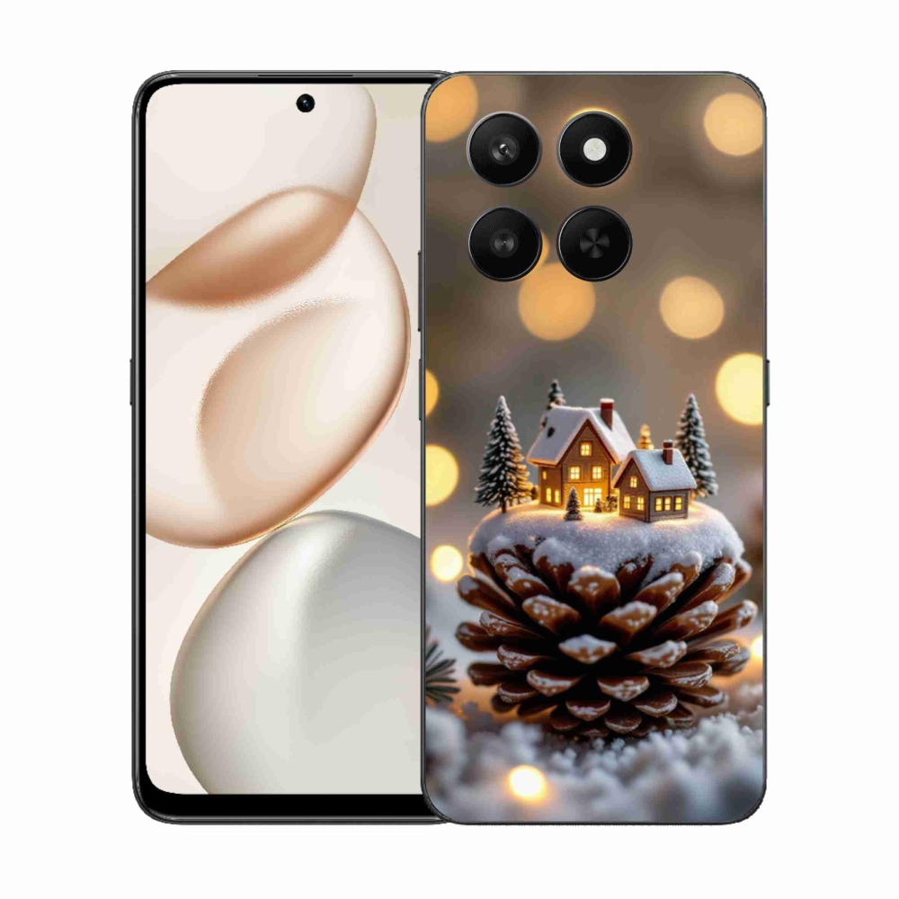 mmCase géltok az Honor 400 Smart 5G/4G/Honor X7d készülékhez – téli falu
