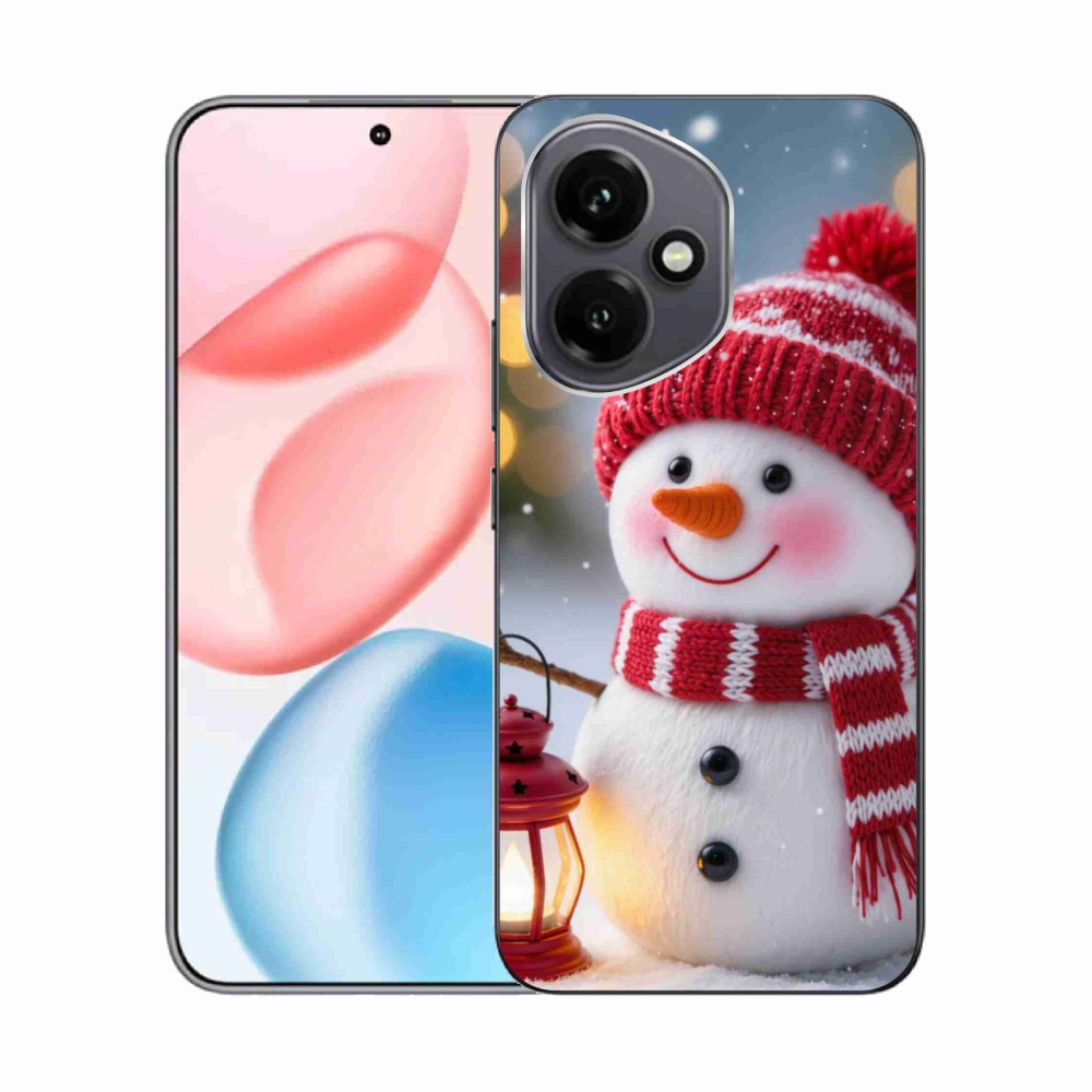 Zselés borító mmCase a Honor 400-hoz - hóember 2