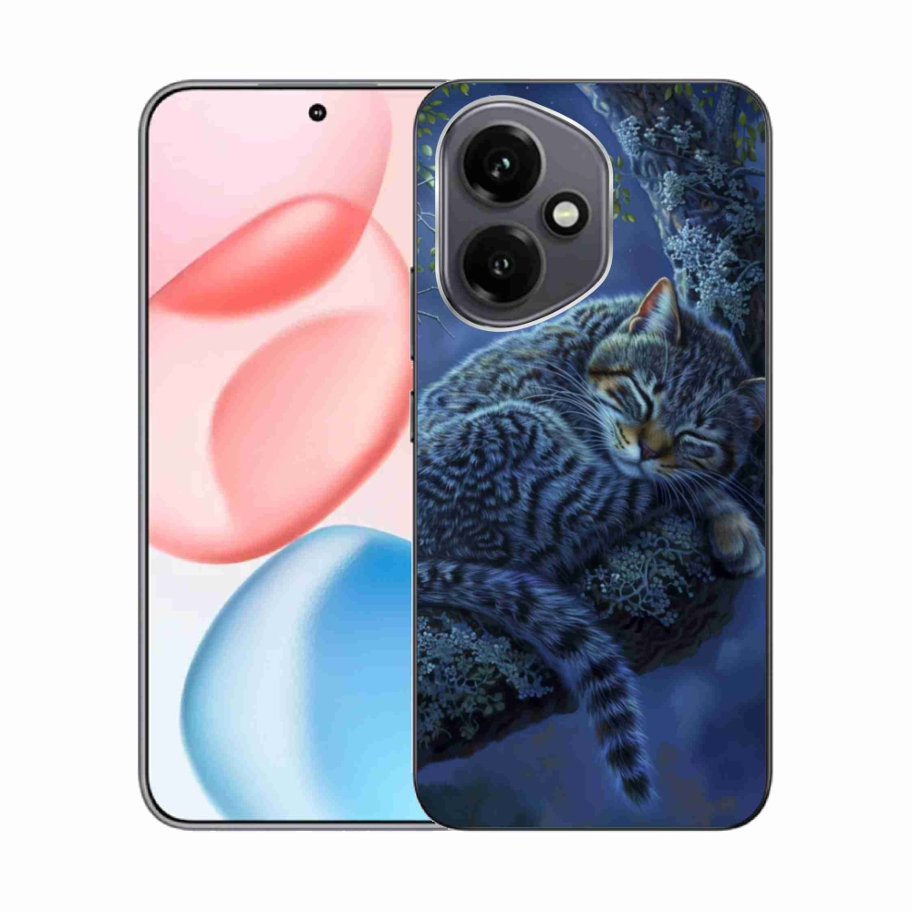 Zselés borítás mmCase a Honor 400-hoz - alvó macska