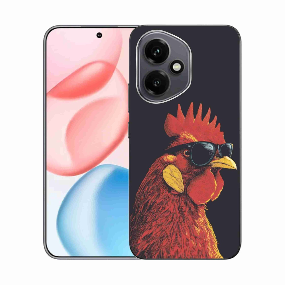 Zselés borítás mmCase a Honor 400-hoz - stílusos kakas