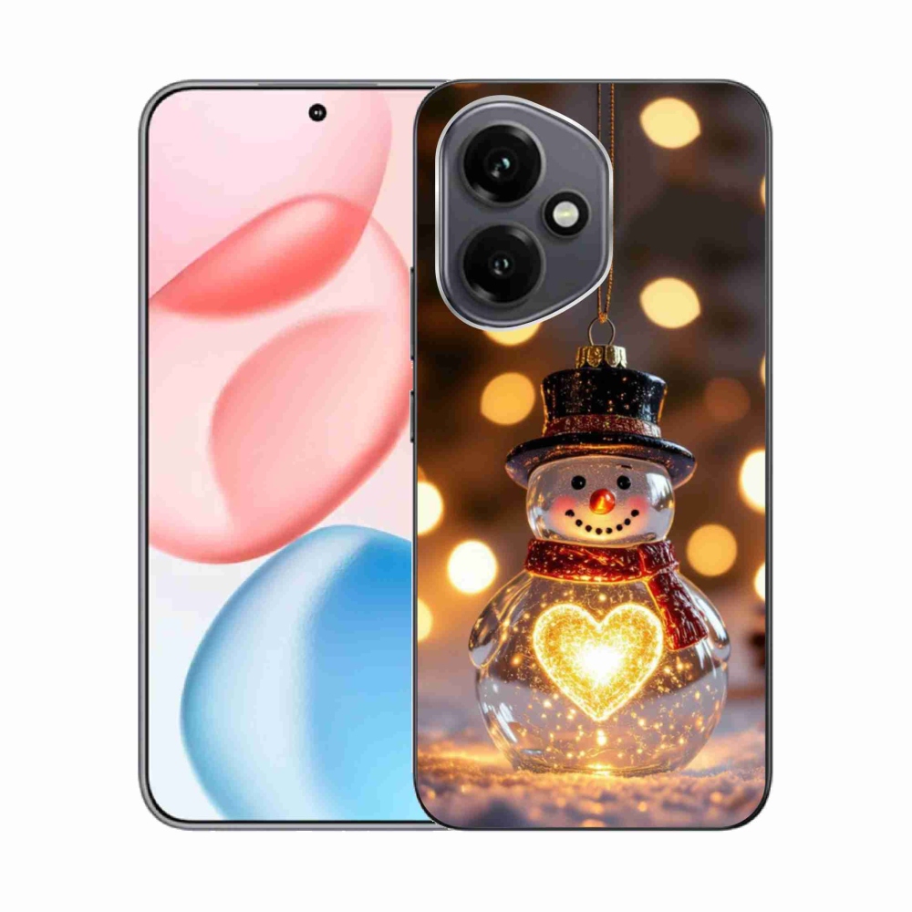 mmCase gél tok az Honor 400-hoz – világító karácsonyi hóember