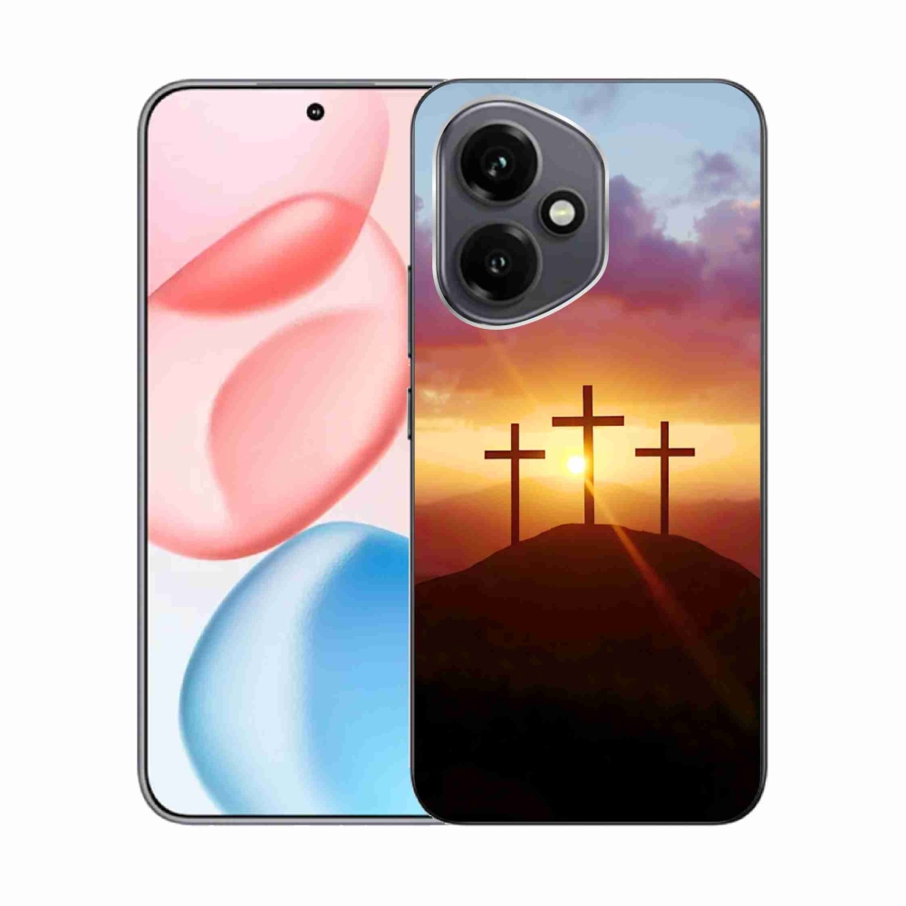 Zselés borítás mmCase a Honor 400-hoz - három kereszt