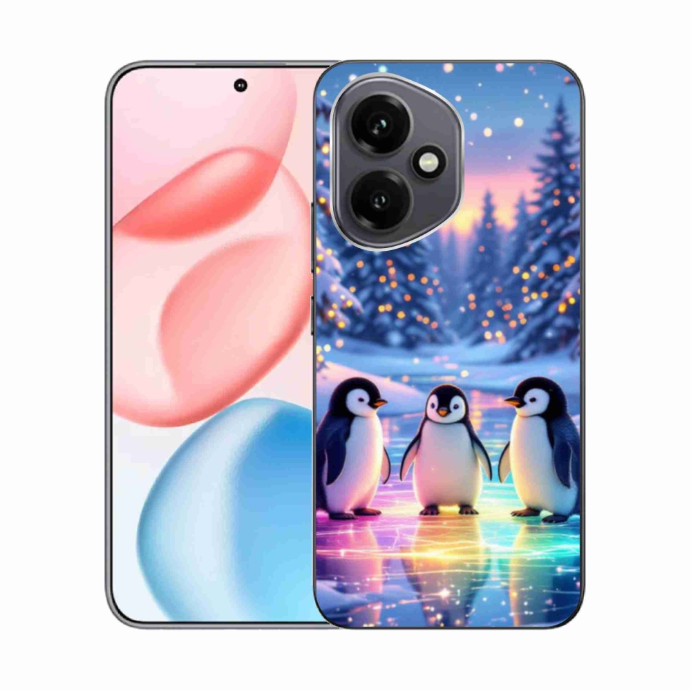 Zselés borítás mmCase a Honor 400-hoz - pingvinek