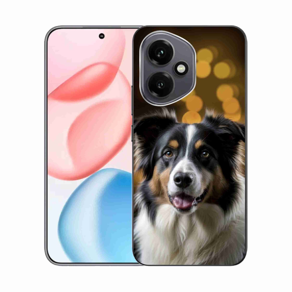 mmCase gél tok az Honor 400-hoz – mosolygós ausztrál juhászkutya