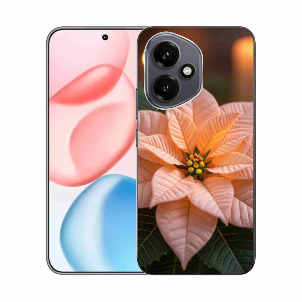 Zselés borító mmCase a Honor 400-hoz - mikulásvirág