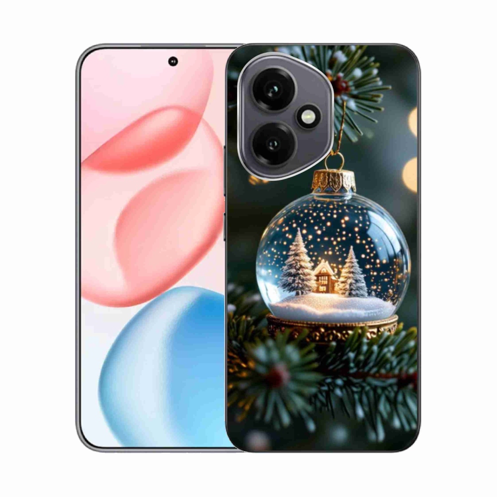 Zselés borítás mmCase a Honor 400-hoz - Karácsonyi gömbök 2