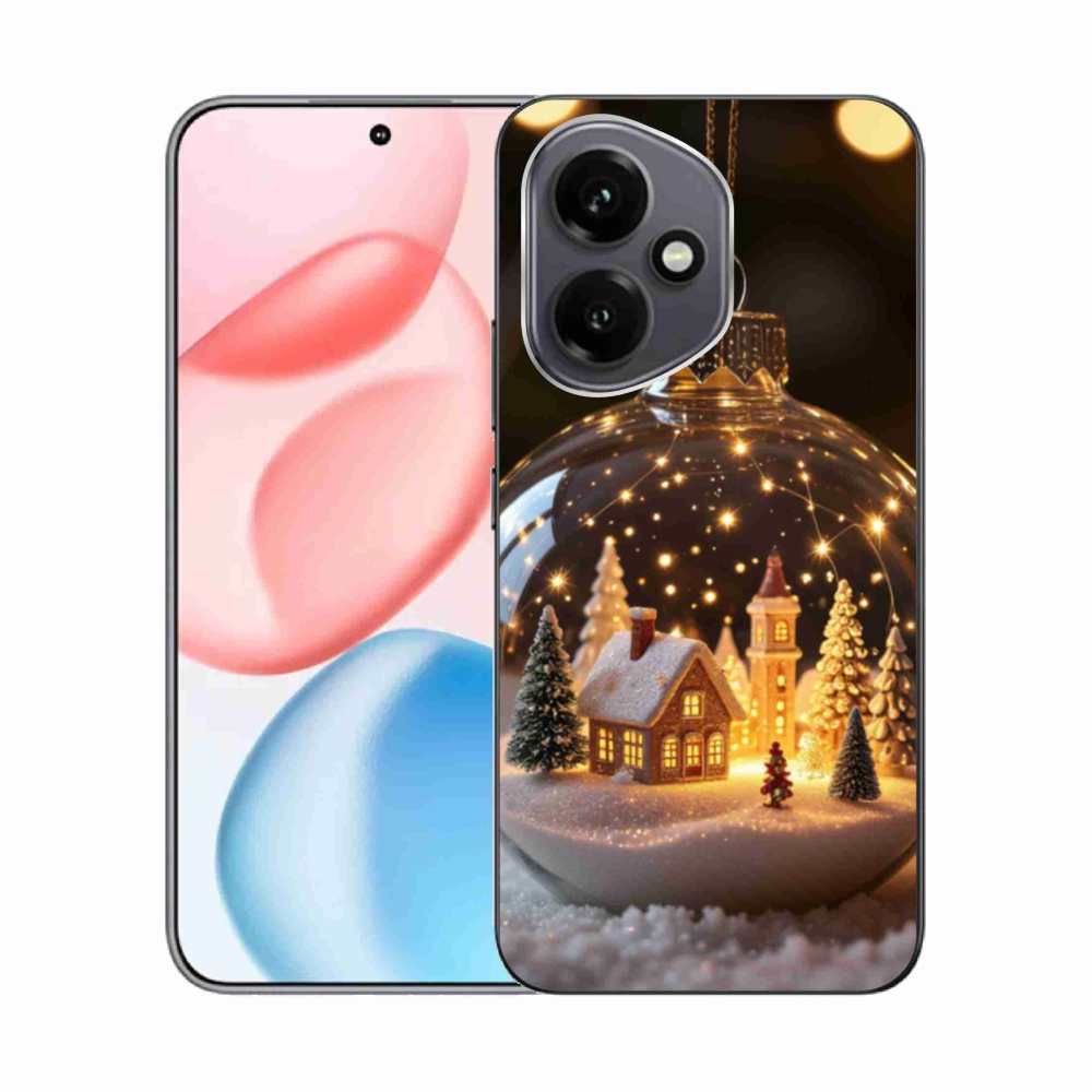 Zselés borítás mmCase a Honor 400-hoz - Karácsonyi gömbök 3