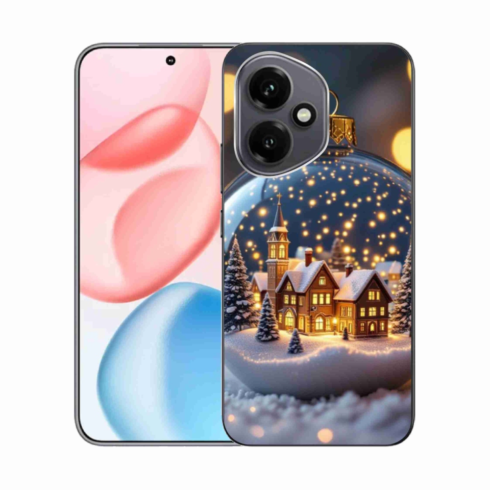 Zselés borítás mmCase a Honor 400-hoz - Karácsonyi gömbök 4