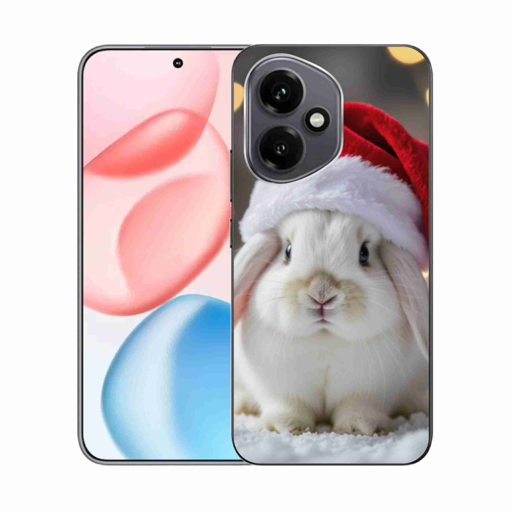Zselés borítás mmCase a Honor 400-hoz - Karácsonyi nyúl