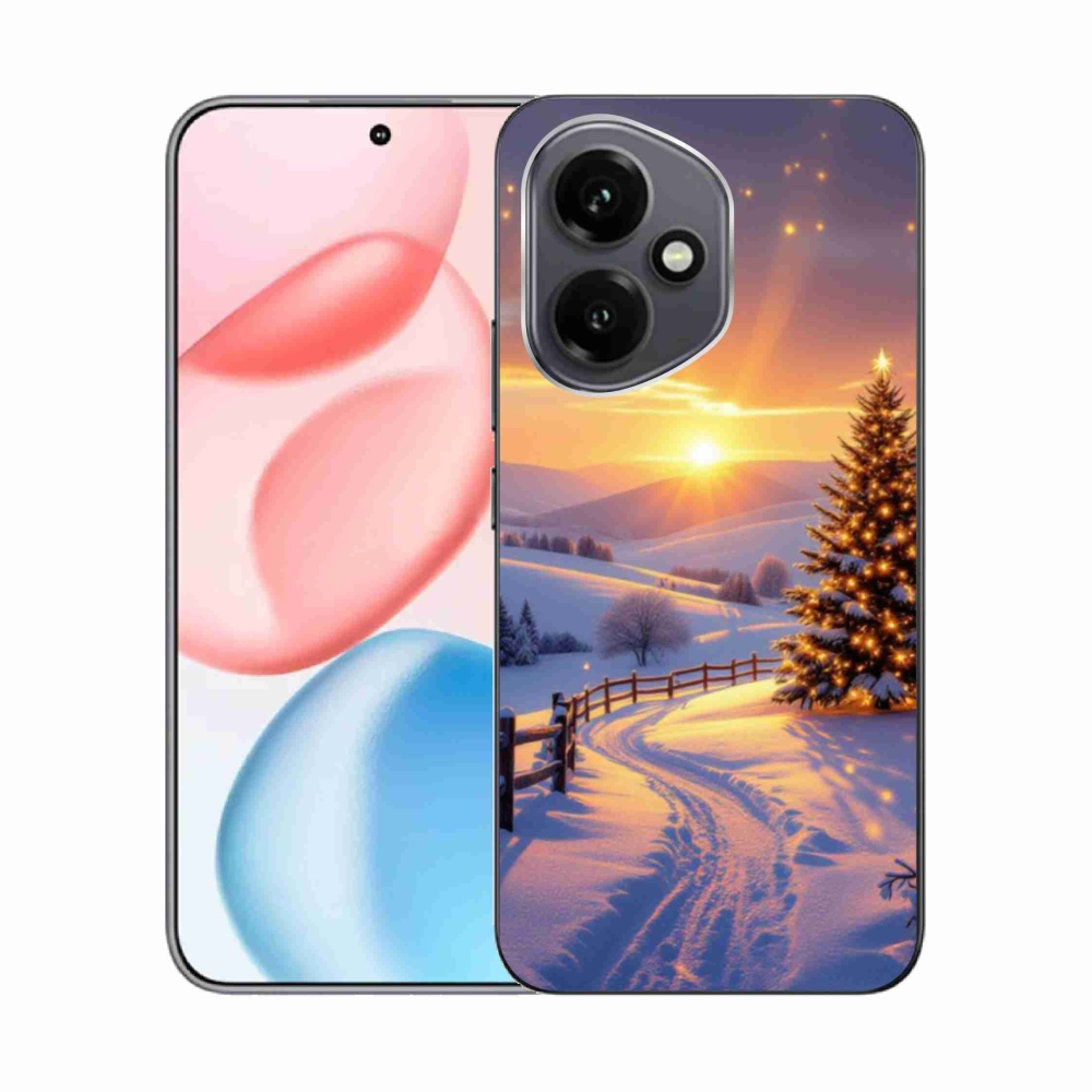 Zselés borítás mmCase a Honor 400-hoz - téli tájkép