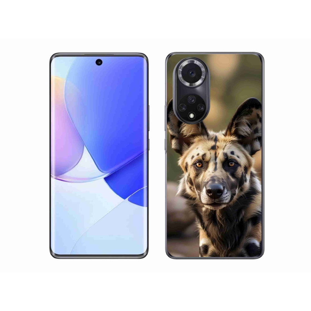 Zselés borítás mmCase a Honor 50-hez - Afrikai vadkutya