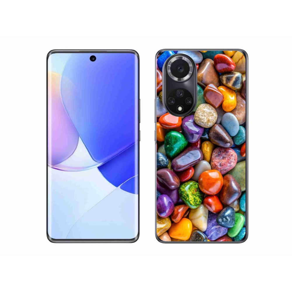 Zselés borítás mmCase a Honor 50-hez - színes strasszkövek