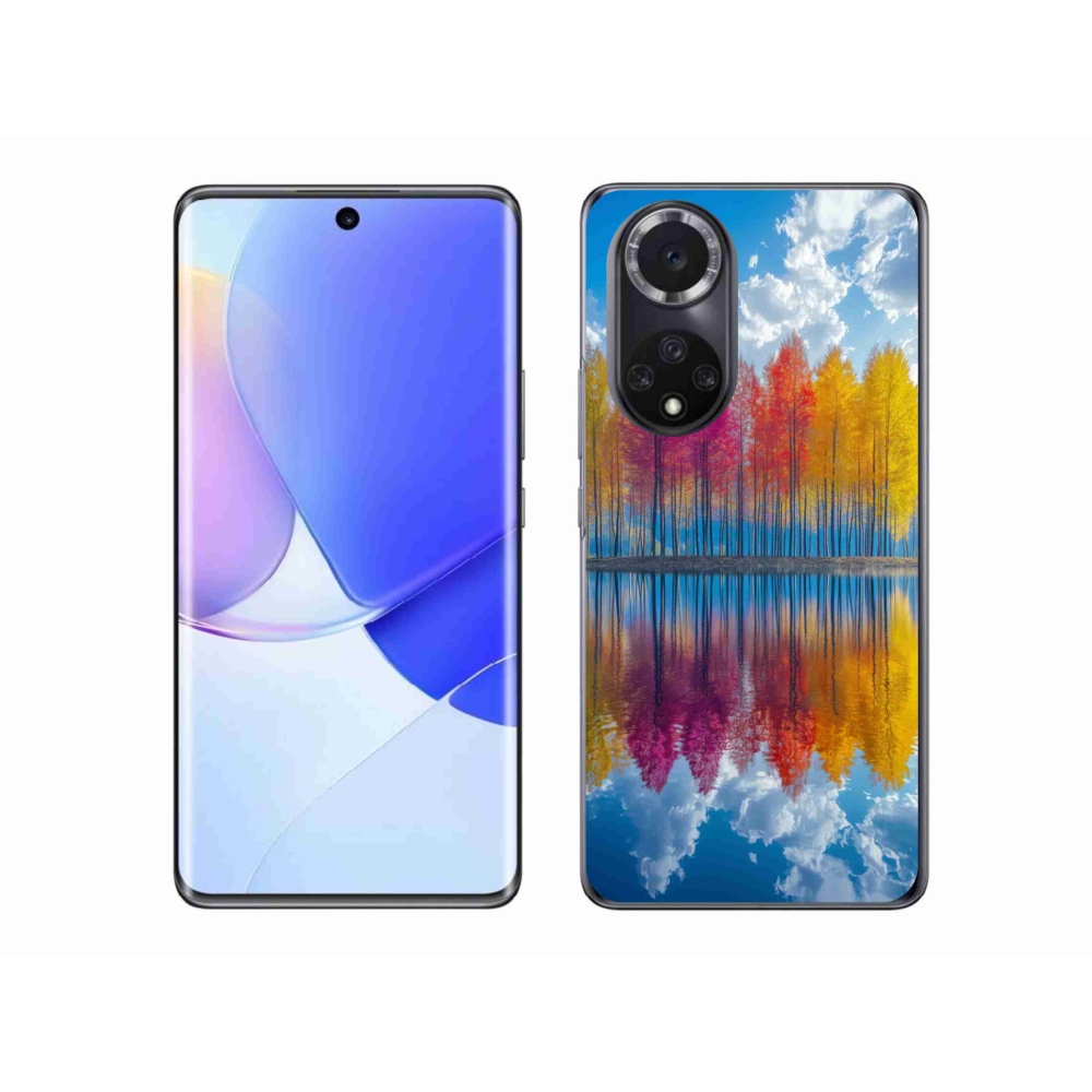 Zselés borítás mmCase Honor 50 - színes fákhoz