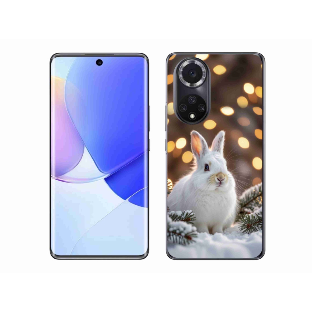 Gélfedő mmCase a Honor 50-hez - fehér nyúlhoz