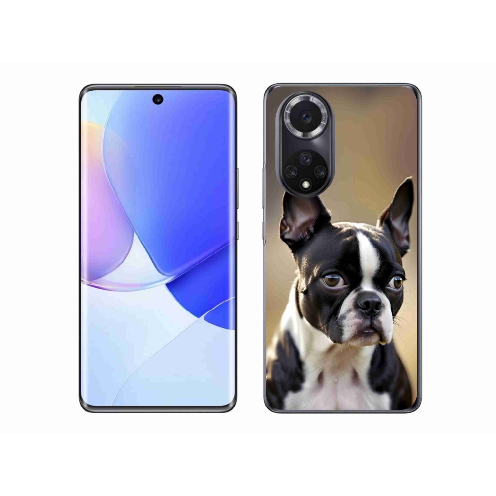 Zselés borítás mmCase a Honor 50-hez - Boston Terrier