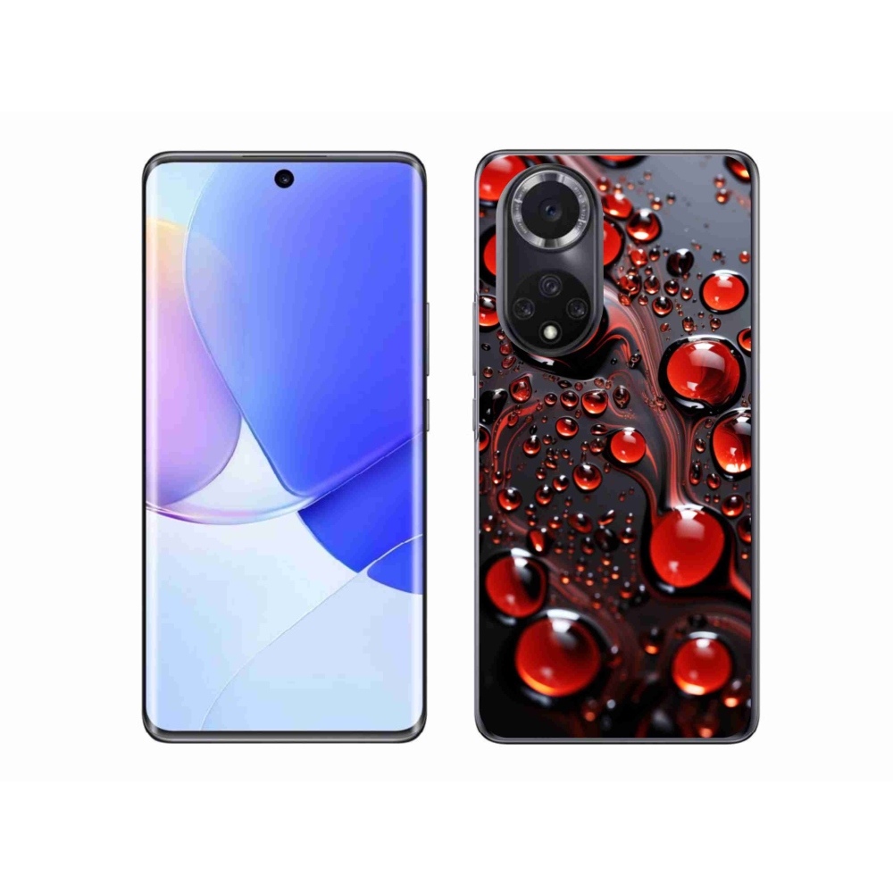 Gélfedő mmCase a Honor 50 - piros cseppekhez 2