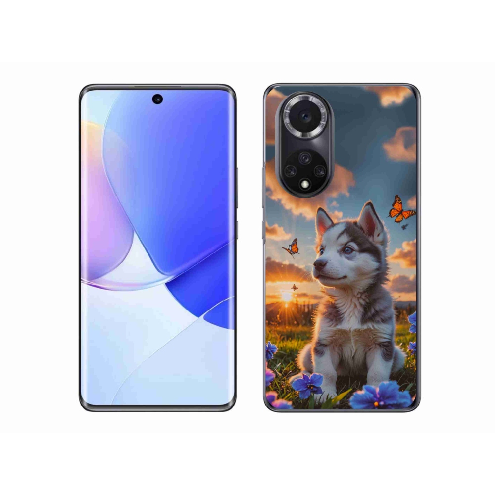 Zselés borítás mmCase a Honor 50-hez - husky naplementében