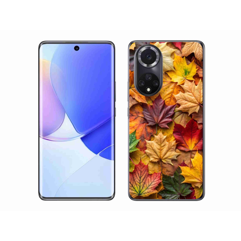 Zselés borító mmCase a Honor 50-hez - juharlevelek 2