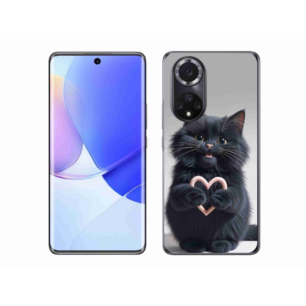 Zselés borítás mmCase a Honor 50-hez - cat love 3