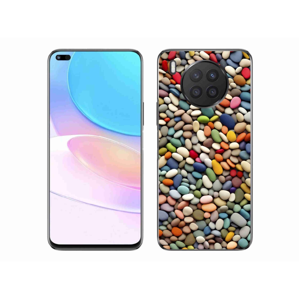 Zselés borítás mmCase a Honor 50 Lite-hoz - színes strasszkövek 2