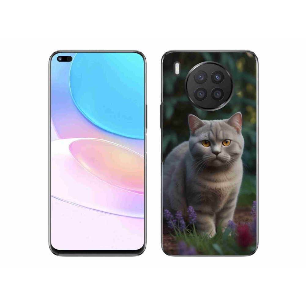 Zselés borítás mmCase a Honor 50 Lite készülékhez - brit macska