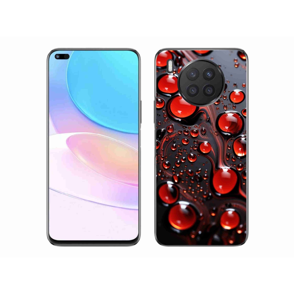 Zselés tok mmCase a Honor 50 Lite-hoz - piros csepp 2